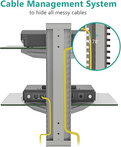 Miniatura 40 de WALI Repisa flotante Negro,Plata