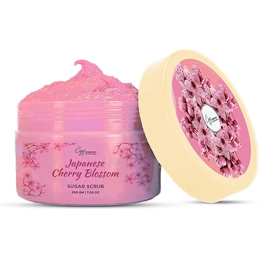 CGG Cherry Blossom Scrub - Exfoliate & Brighten - 200g