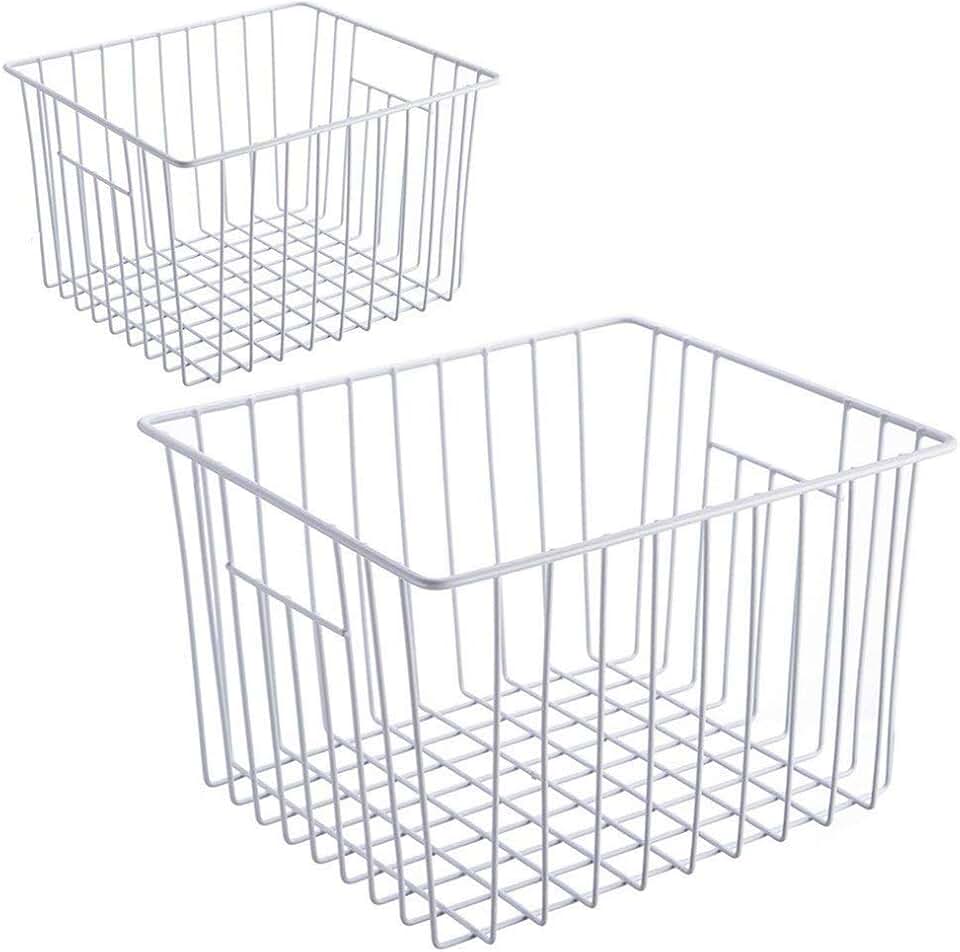 chest freezer baskets stackable