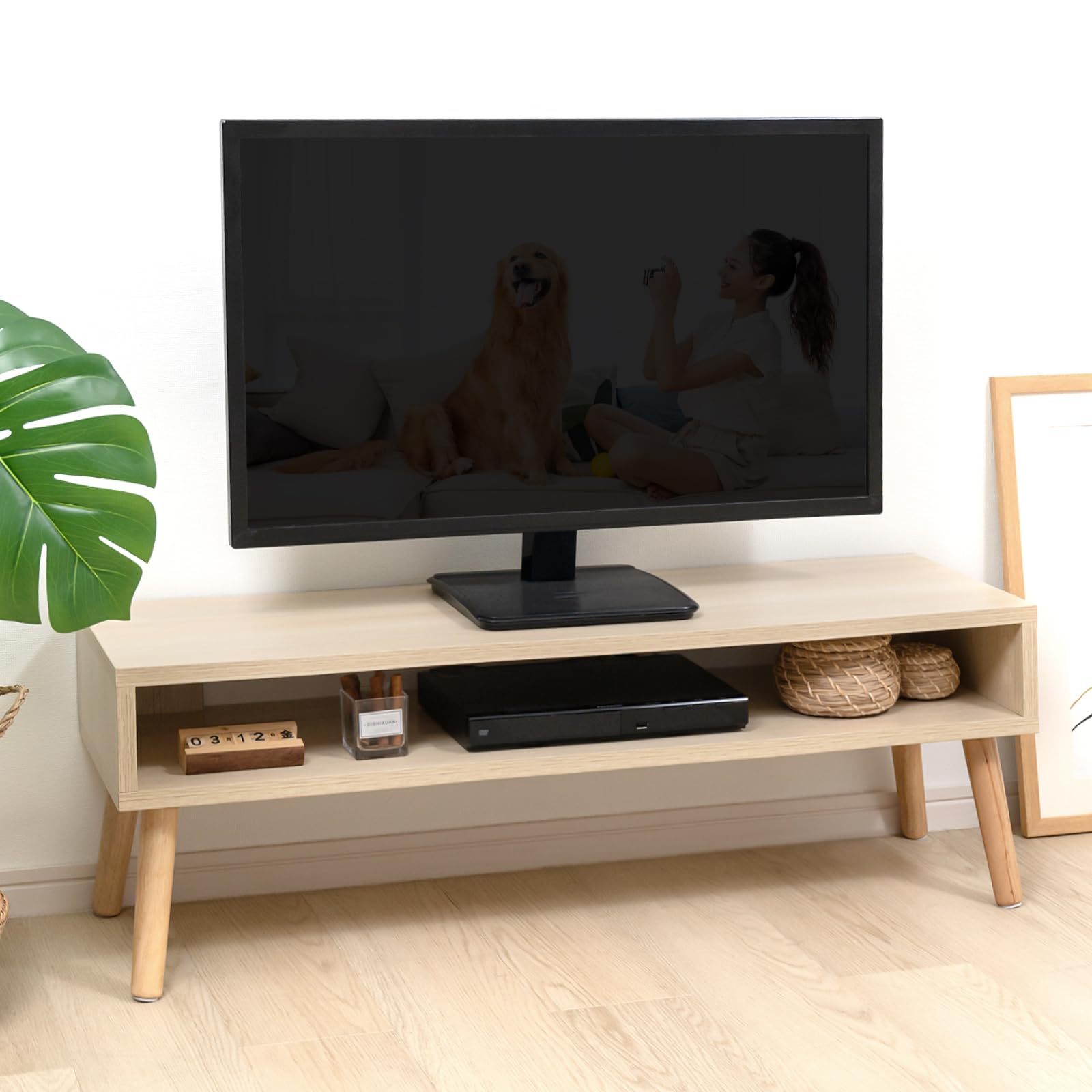Amazon｜[禄越] テレビ台 ローボード テレビラック 簡単組立 収納 省