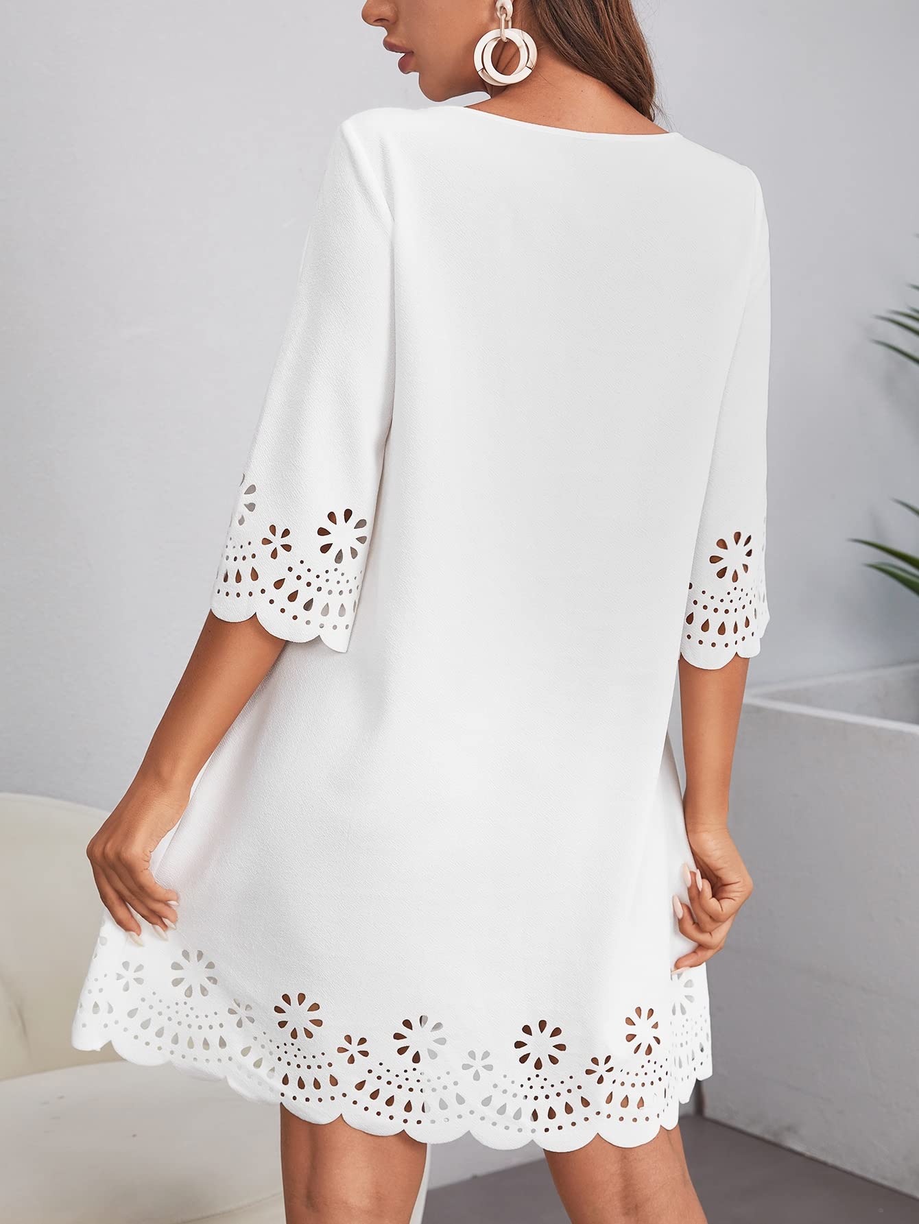 cream short sleeve dress 1950's Cream Lace Short Sleeve Dress  Eveliina Vintage