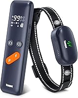 Vista 1 de Collar de choque para perro, collar eléctrico de entrenamiento para perros con control remoto de 2680 pies, IPX7 impermeable con 4 modos