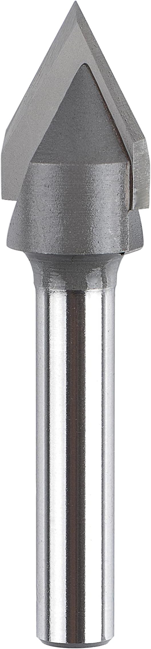 SpeTool Carbdie Tip V Groove CNC Engraving Bit Router Bit CNC Woodwork Tools 60 Deg 1/2 Inch Cutter with 1/4 Inch Shank