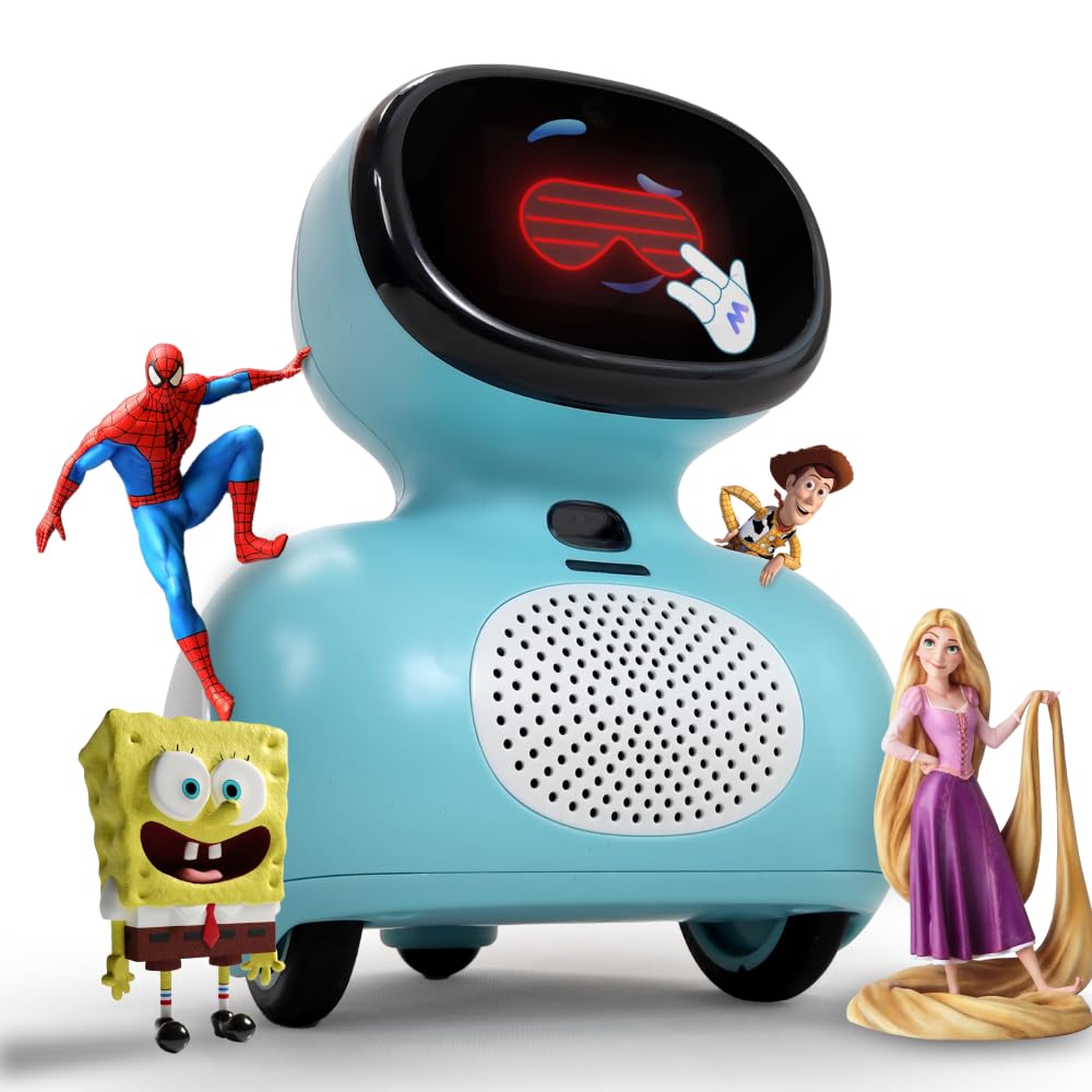 Miko Mini with 30 Days Free Miko Max: AI Robot for Kids | Fosters STEAM Learning & Education | Packed with Games, Dance, Singing | Child-Safe Conversational Learning | Ideal Gift for Boys & Girls 4-8
