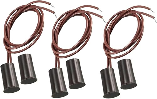 Miniatura 4 de MC-32 NC - Sensor de contacto para puerta de ventana de seguridad con cable de montaje en superficie, interruptor magnético de lengüeta, para