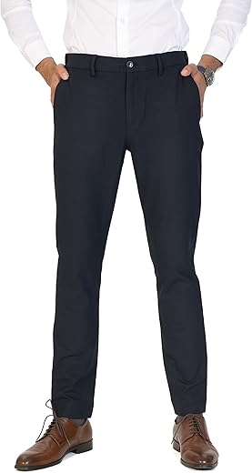 The Pant Project Luxury PV Lycra Stretchable Formal Pants for Men | Stylish Slim Fit Men’s Wear Trousers for Office or Party | Mens Fashion Dress…