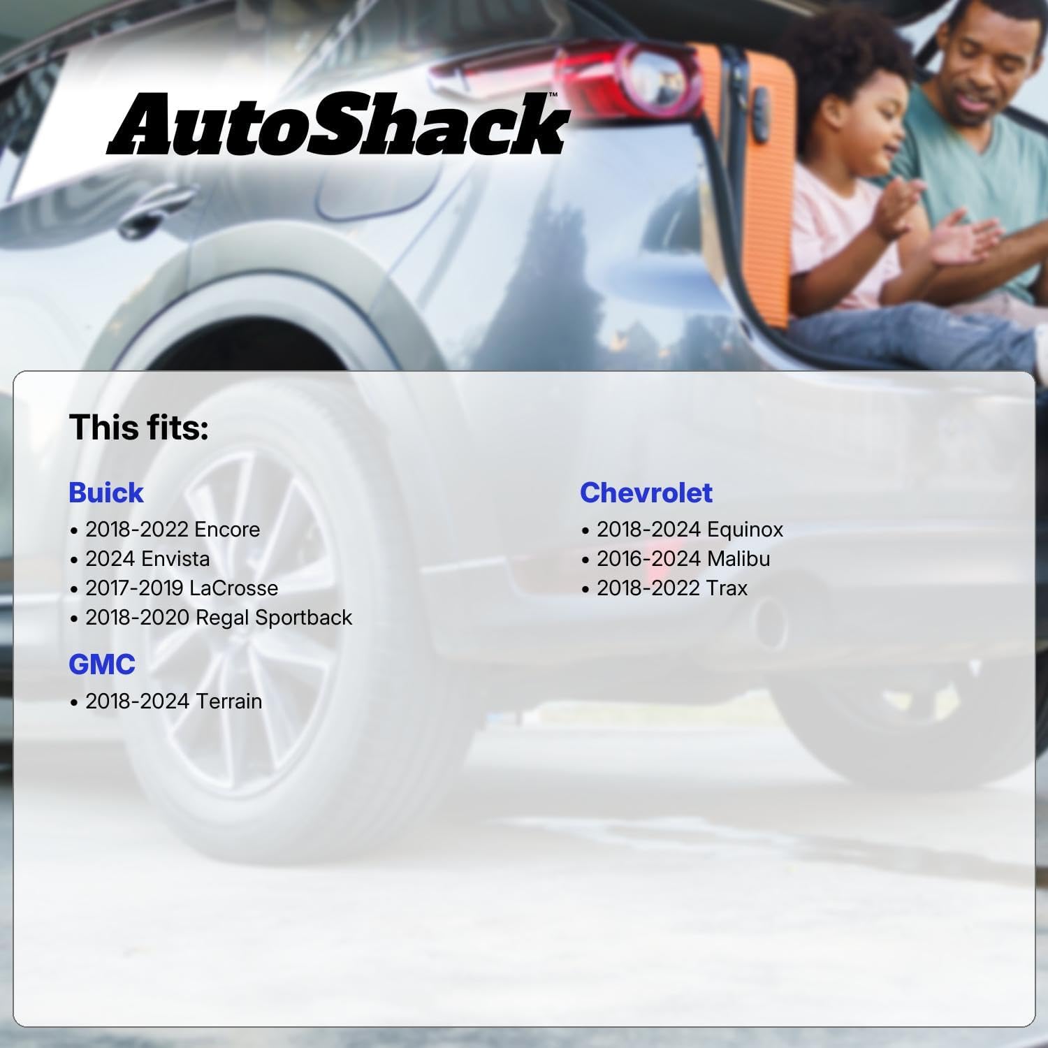 AutoShack Front Brake Caliper Left Replacement for 2018-2024 Chevrolet Equinox 2016-2025 Chevrolet Malibu 2018-2024 GMC Terrain 2018-2022 Buick Encore 2017-2019 Buick LaCrosse 1-PC