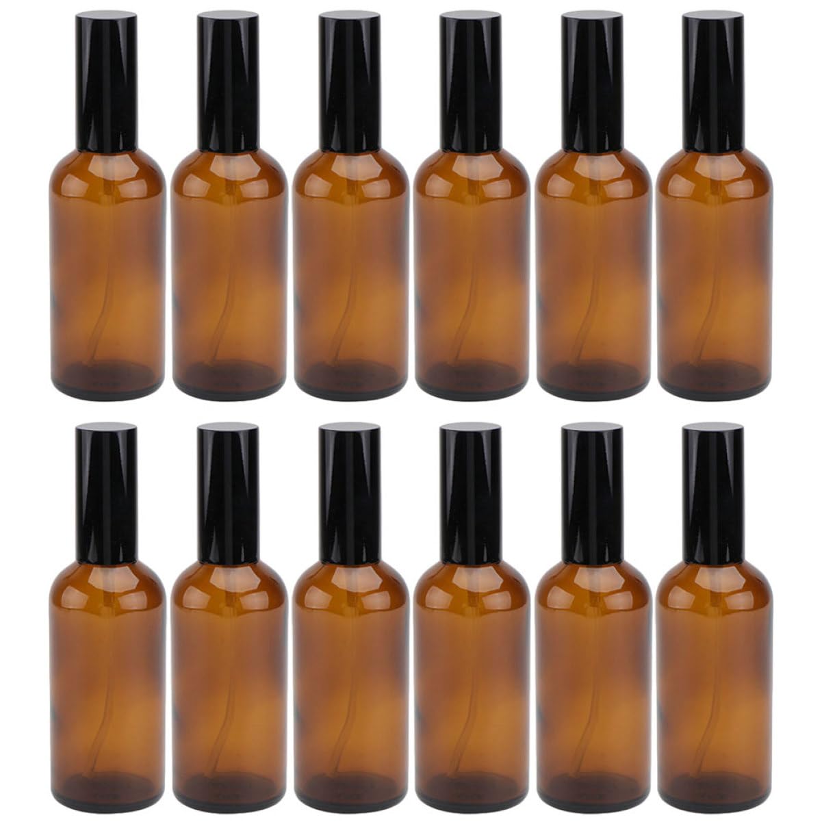 POPETPOP Flacons Pulvérisateurs Rechargeables 30ml en Verre, Lot de 12