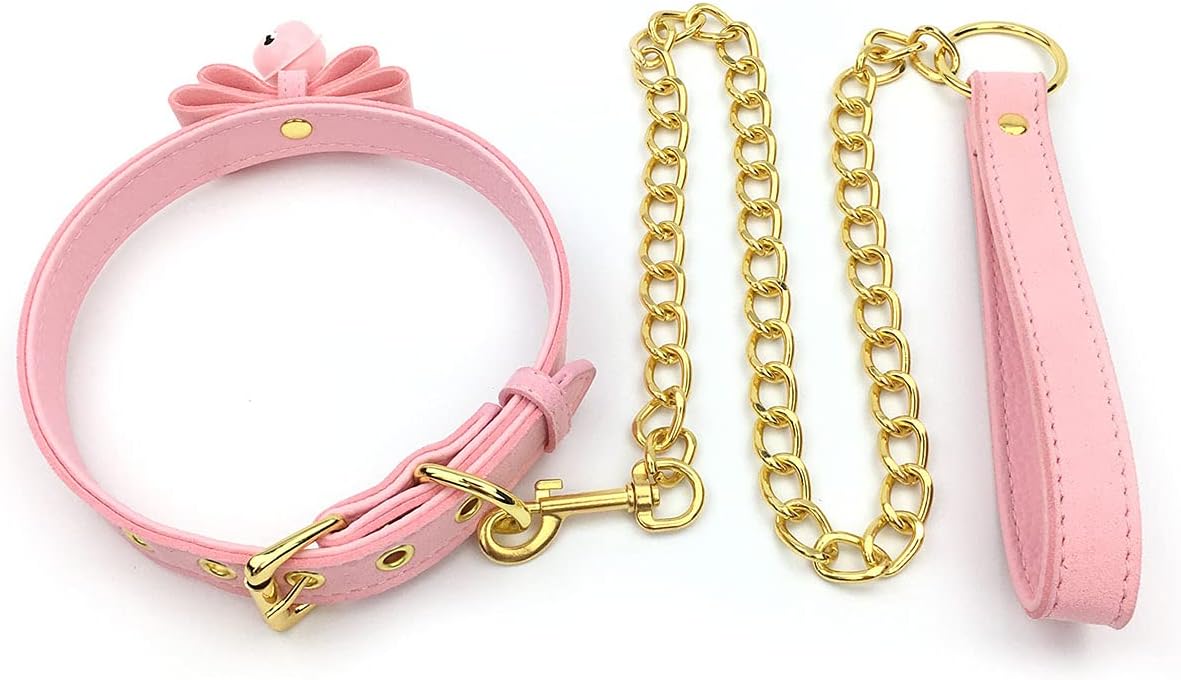 Destiny Love Bell Choker Collar Necklace Lolita Bow Collar Cat Kitty Velvet Necklace with Box for Women and Men