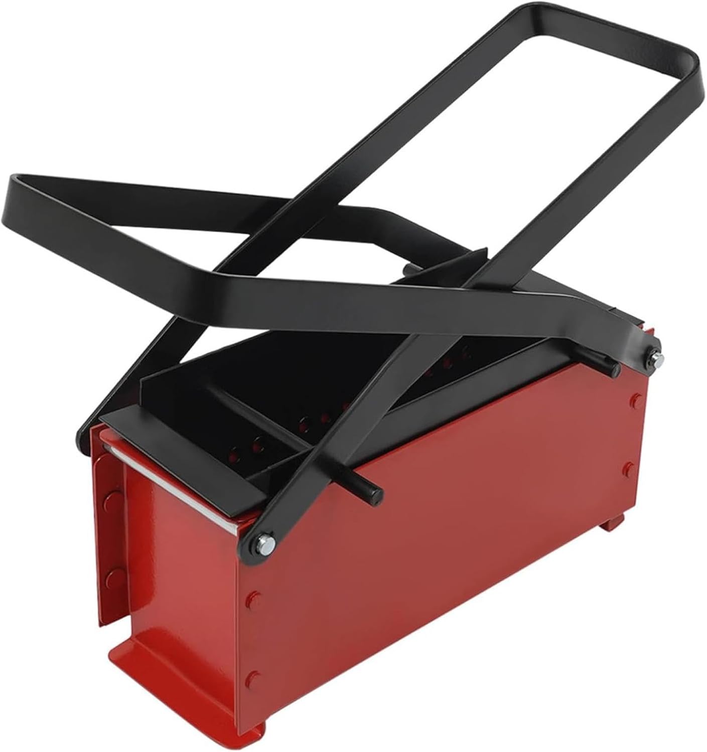 Paper Briquette Press Machine, Manual Waste Paper Brick Maker Tool, with Compact Shredder Compression Press for Recycling Cardboard Papers Blocks Eco Friendly Home Use System