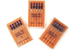 Amazing Janome Blue Tip Sewing Machine Needles: 5-Pack Precision Tools for Exquisite Stitching