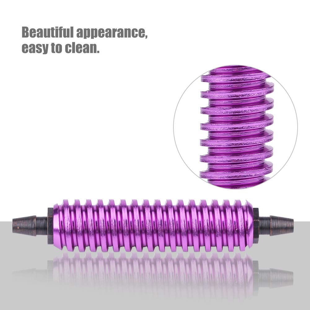 Fuel Air Cooler, RC Back Pressure Cooler Remote Control Car Cooler Compatible with RC 1/8 1/10 Car Truck () Model Car Accessories