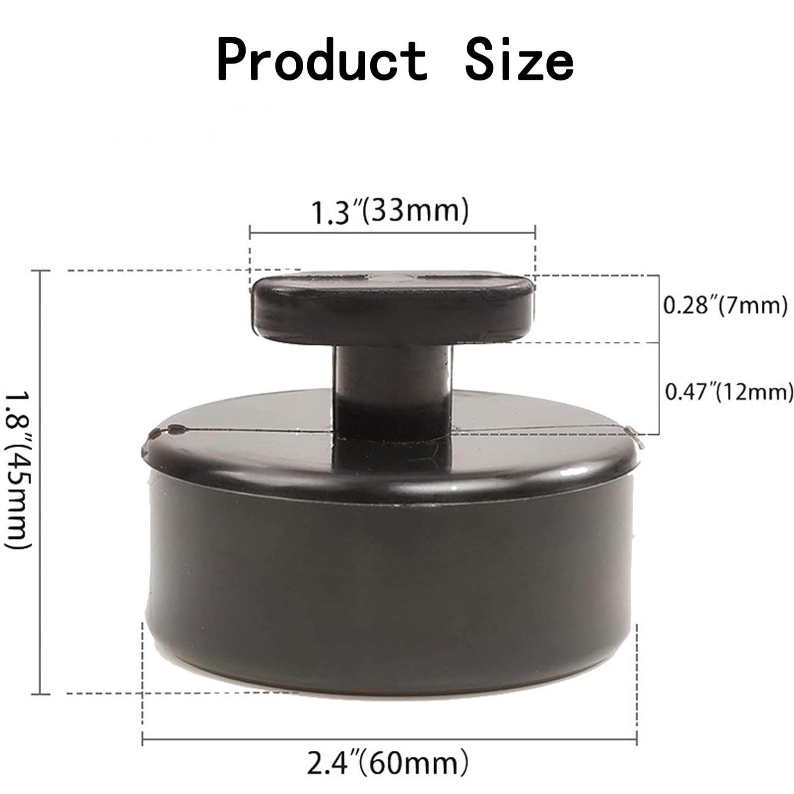 4Pzs Tamponi di Sollevamento in Gomma per Chevrolet Tahoe (GMT900) 2007-2014