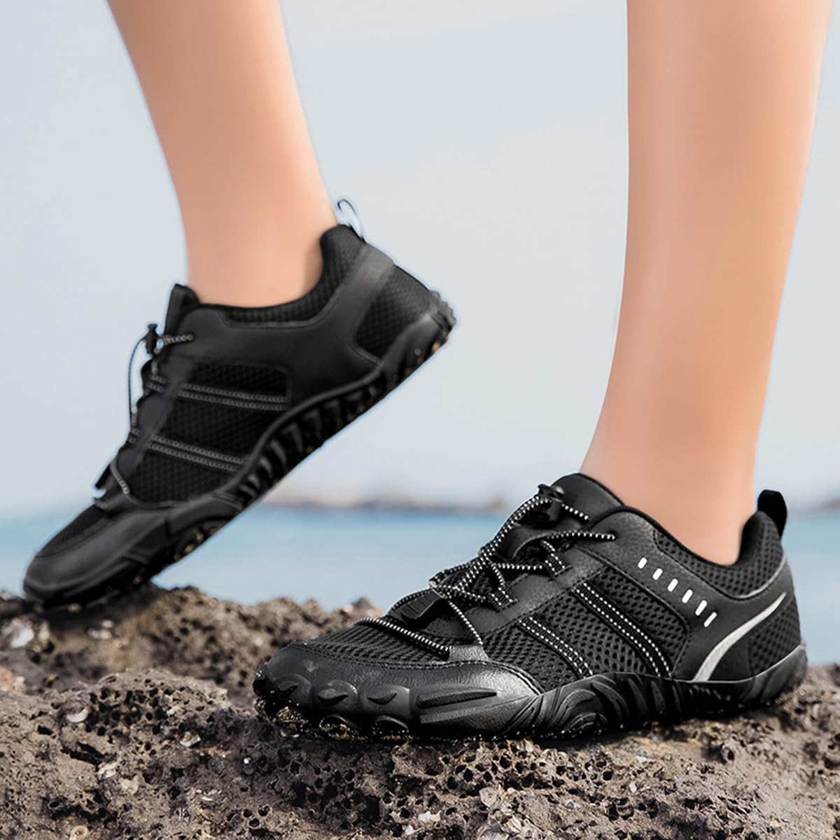 Schwimmschuhe Damen Herren Badeschuhe Aquaschuhe Surfschuhe Wasserschuhe Strandschuhe Barfuß Schnell Trocknend