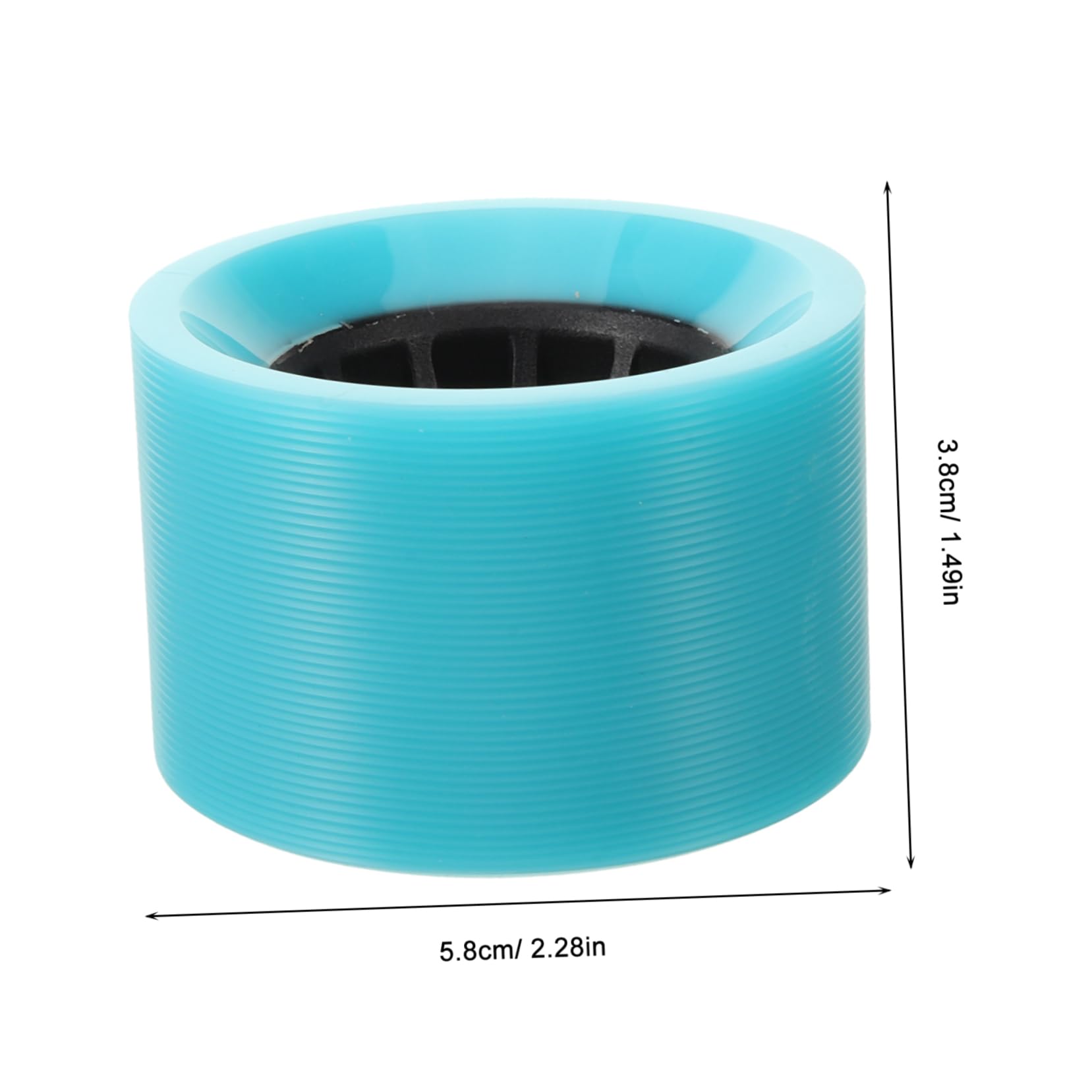 Generic Pcs Plastic Iron Roller Skate Wheels Double Row Skate Wheels Replacement for Roller for Outdoor Surfaces