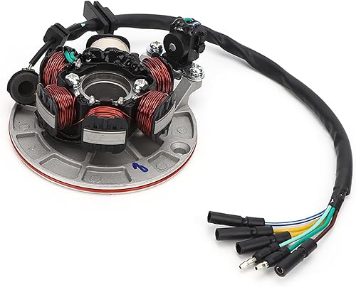 Miniatura 1 de Magneto Stator, placa de repuesto para estator Magneto, placa magnética, accesorio de motocicleta apto para YX 140cc Kick Start Engine PIT PRO Trail