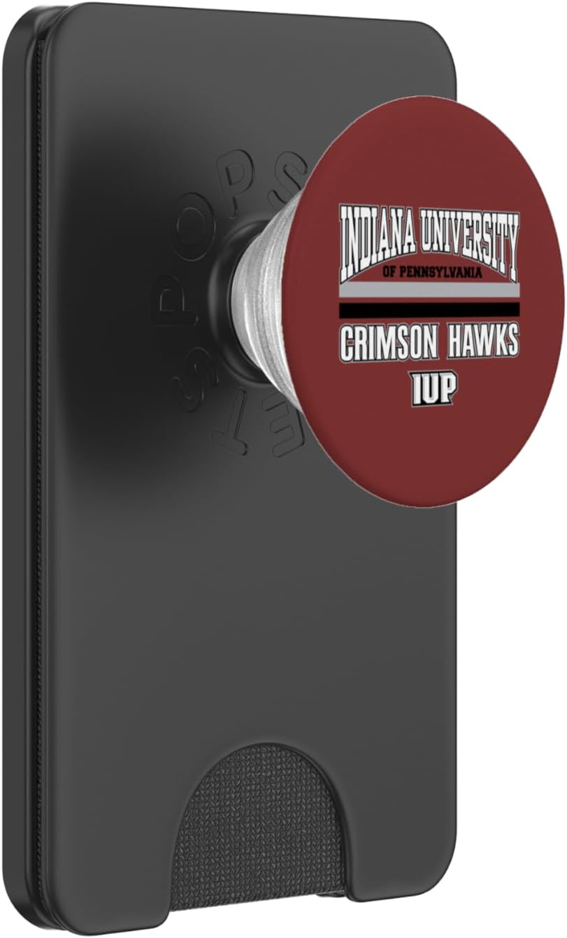 Indiana University Pennsylvania Hawks NCAA | VNPIUP301B PopSockets PopWallet for MagSafe