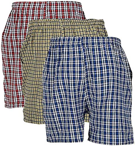 geetanjali Fashion's Comfort Men's Cotton Shorts Boxers, Combo Pack of 3 Pcs-picture-14