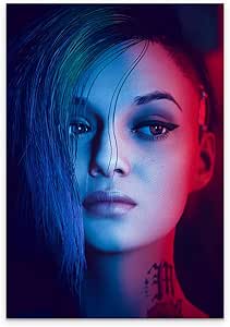 KANCAIGOU Cyberpunk Judy Alvarez Canvas Prints Wall Art poster (7