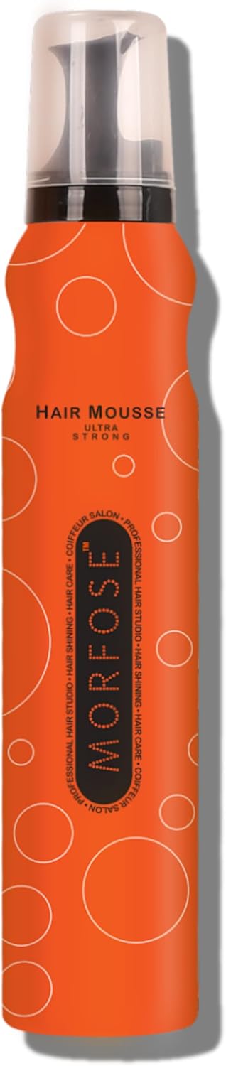 MORFOSE Saç Köpüğü Ultra Strong 200 Ml. (Turuncu) 1 Paket (1 x 1 Adet)