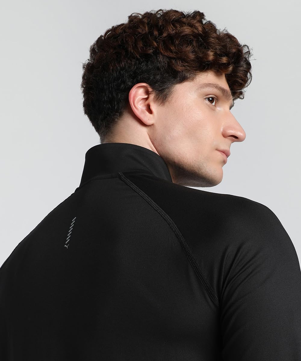 PUMA Herren Velocity CLOUDSPUN Laufoberteil mit halbem Reißverschluss