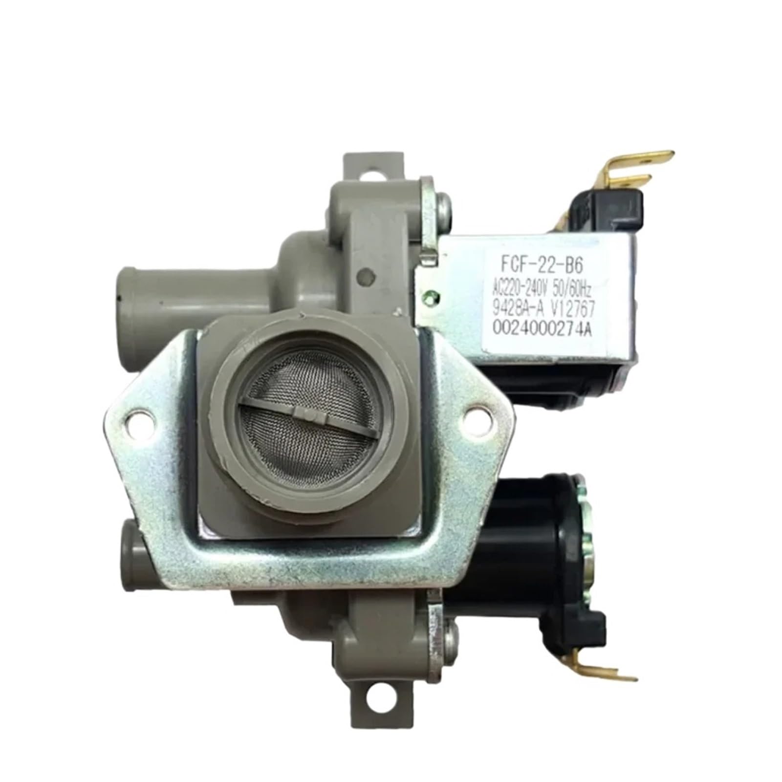 Elettrovalvola Ingresso Acqua Elettrica, FCF-22-B6 FCE90-270A0 0024000274A | Elettrovalvola di controllo automatico dell'aspirazione dell'acqua for lavatrice