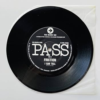 フリクション「PISTOL / I CAN TELL」シングルレコード FRICTION - I Can Tell (USED 7