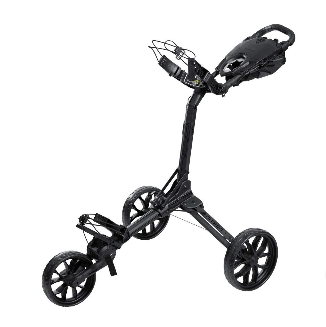 Bag Boy Trolley NITRON 3 Rad Schiebetrolley (Black/Black)