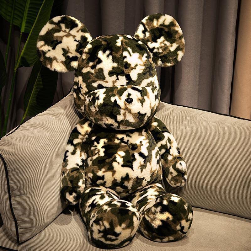 Amazon｜人気ネット赤潮ブランドの熊のぬいぐるみが眩しく染まる熊の