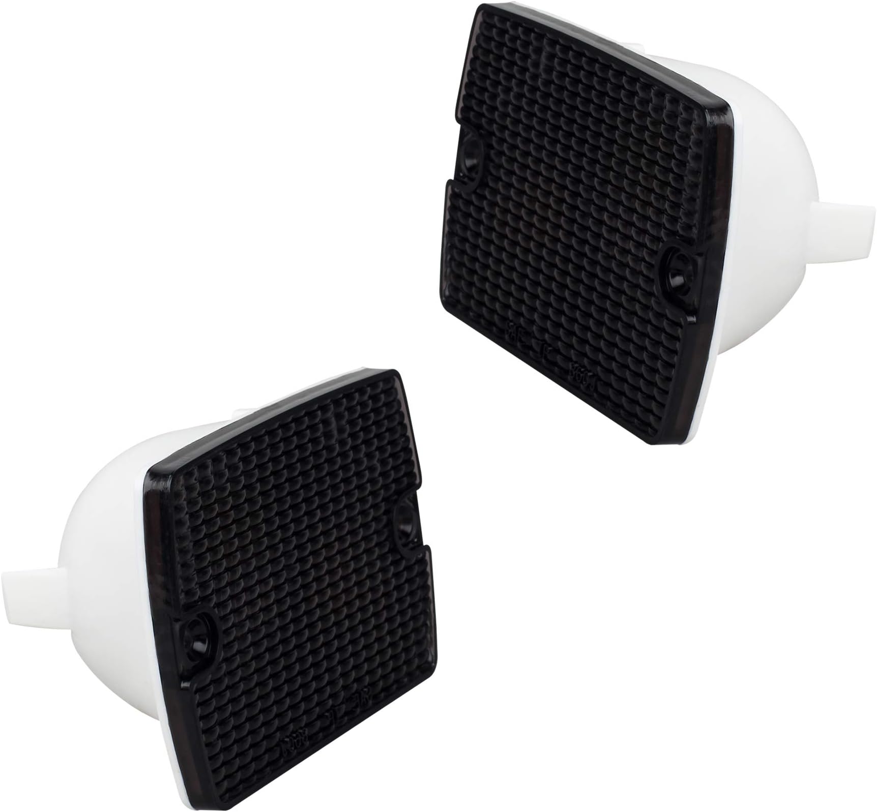 Automotive Front Turn Signal Lights Lens Assembly Compatible with Jeep Wrangler Replacement 1987-1993, Pack of 2