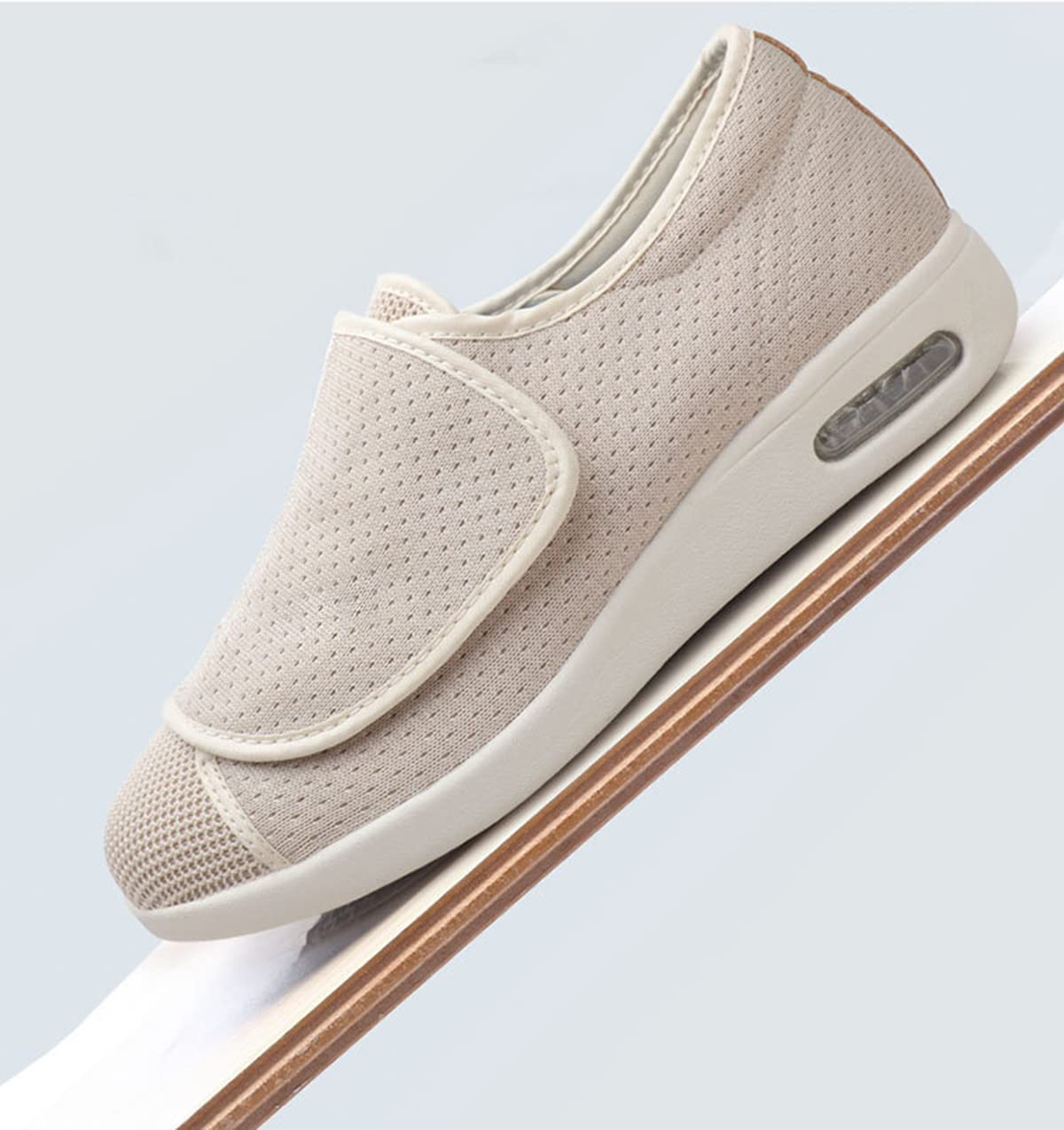 Scarpe di Larghezza Extra Larga Donna Uomo Scarpe Diabetiche, Punta di Chiusura Regolabile Piedi Gonfi Pantofole per Anziani Artrite Edema Pollice Valgo, Scarpe Ortopediche per Donna