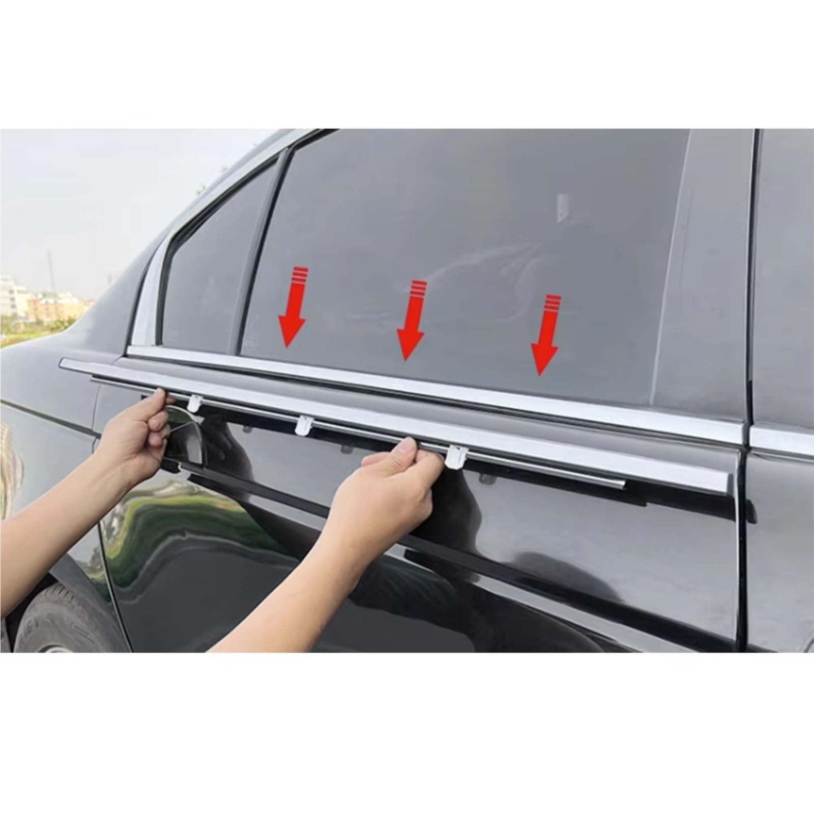 Embellecedor De Burlete Para Ventana Coche Para Accord 2003-2007