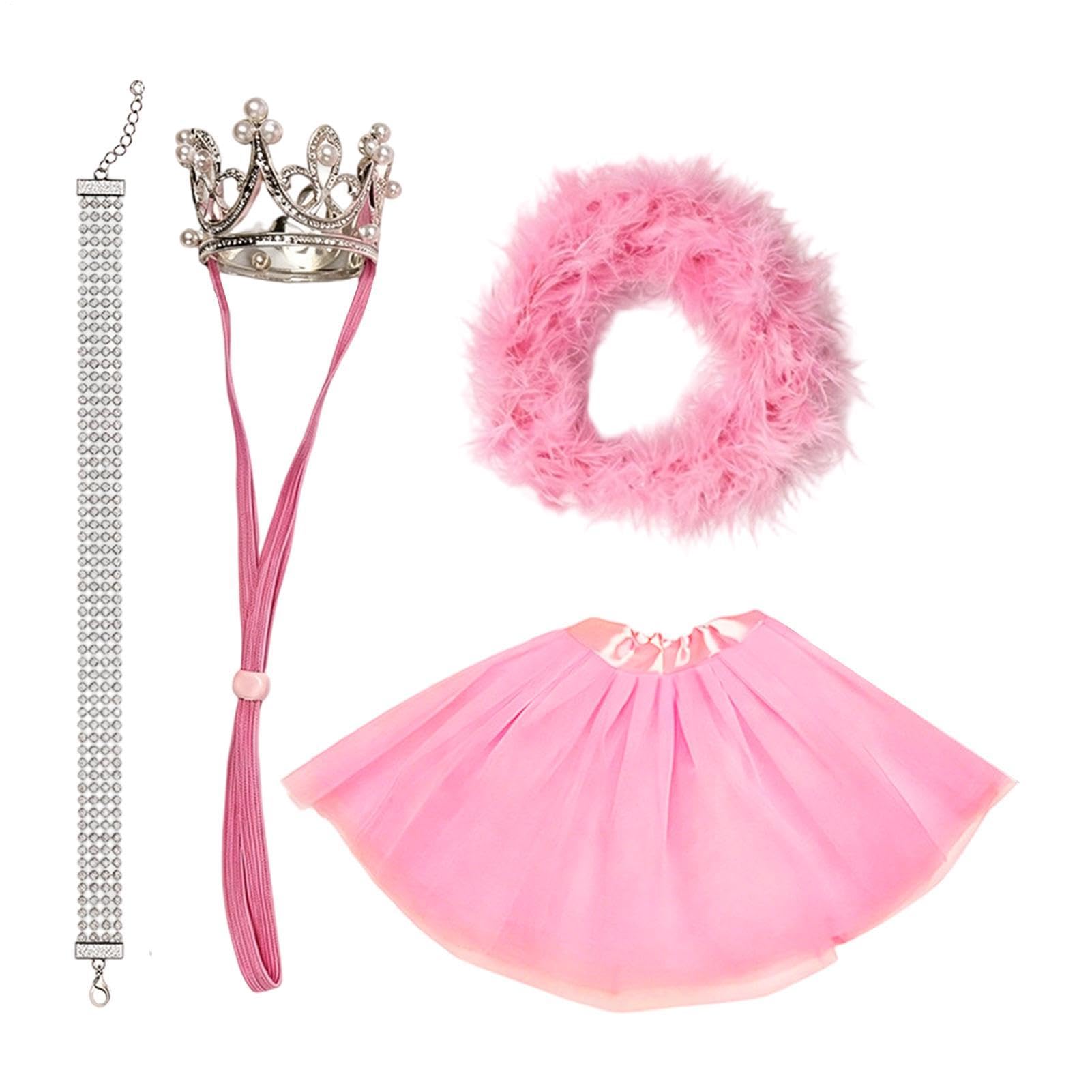 Tenue d'oie de porche : robe tutu réutilisable pour statue de jardin de 58 cm