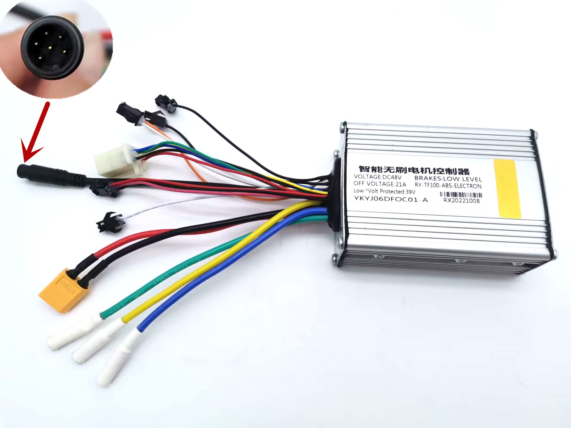 Cavo Schermo A 5 Pin Per Dashboard KUGOO M4 | Linea Di Collegamento Display Per Scooter Elettrico | Ricambio Cruscotto