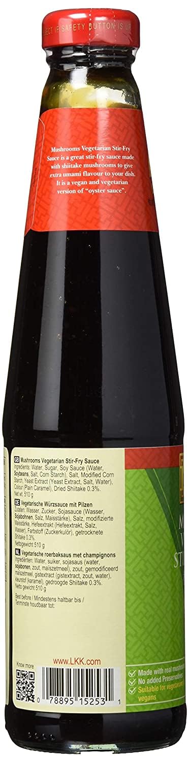 Lee Kum Kee Salsa para Salteado de Verduras - 6 Paquetes de 510 gr - Total: 3060 gr