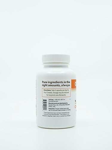 Miniatura 7 de SYNTHRITIS Condroitina de calcio y cúrcuma orgánica, porciones de 28 días en 84 cápsulas, el costo de la porción de 3 cápsulas es de $1.43