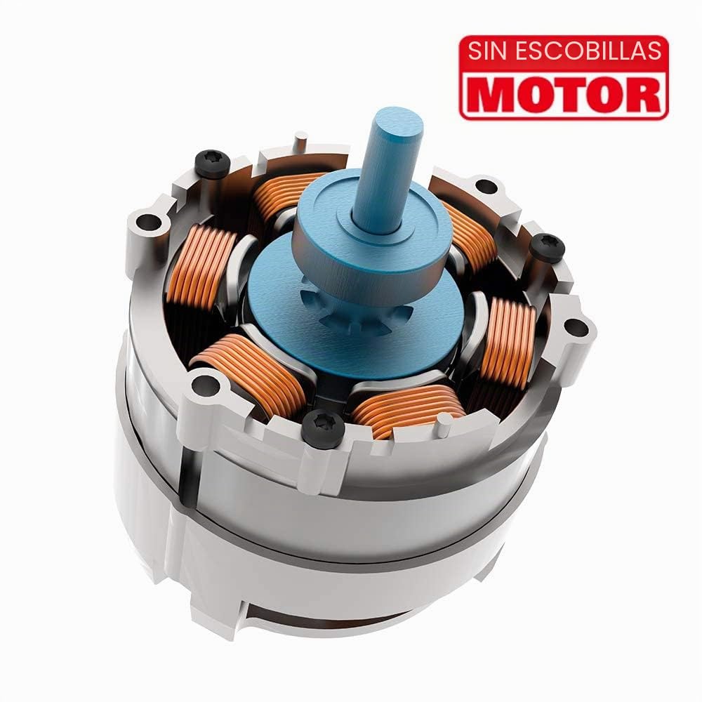 WORX WX380.1 Martillo SDS-PLUS Inalámbrico (20V Máx.) PowerShare, Motor Brushless, Batería 4,0 Ah, Tecnología Antivibración, Compacto y Potente