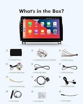 Amazon.com: Android 11.0 Car Stereo Apple CarPlay Wireless
