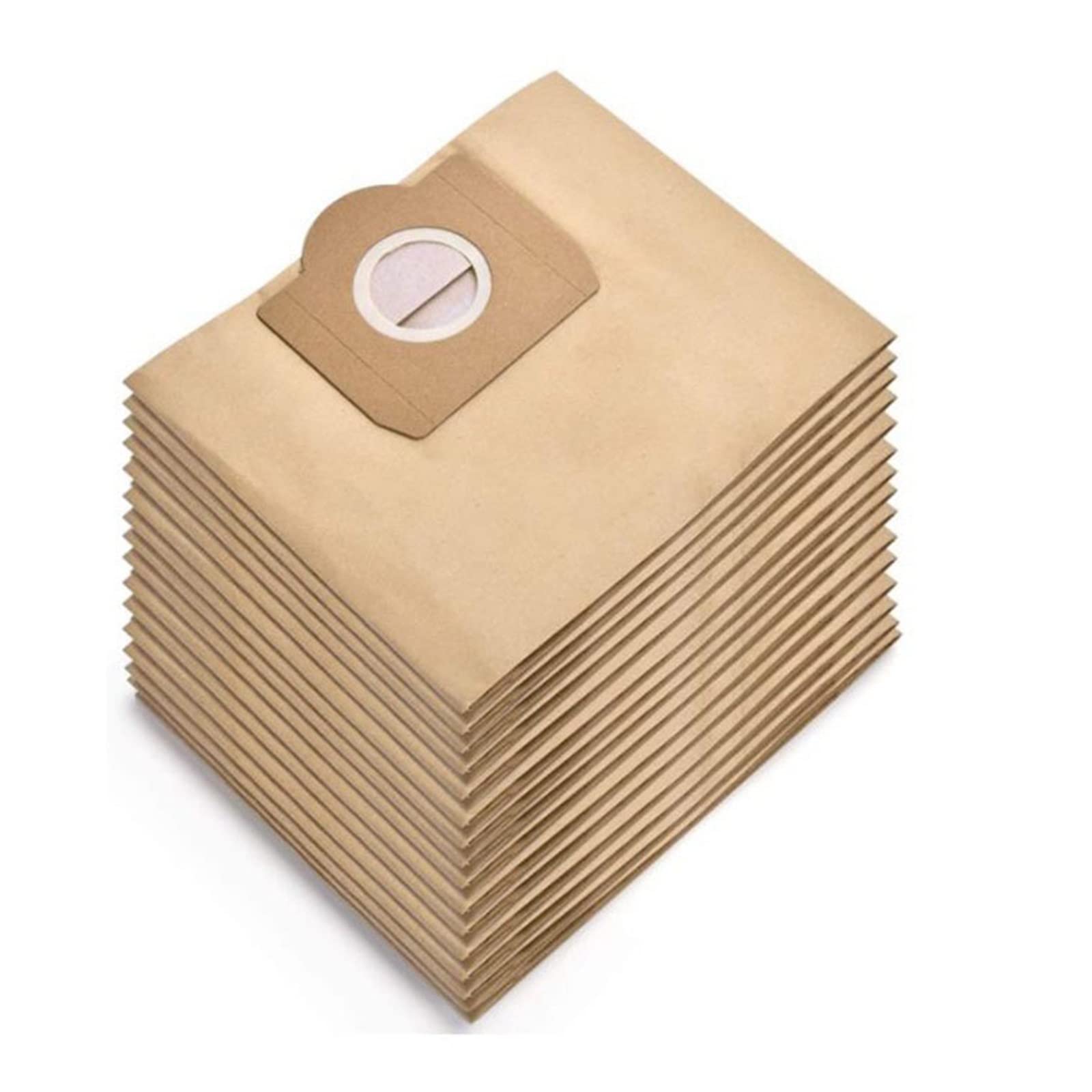 ZEKICE Lot de 15 Sacs d'aspirateur compatibles avec Les Sacs filtrants Karcher 6.959-130.0 compatibles avec Les pièces d'aspirateur Sec et Humide A2201 WD3