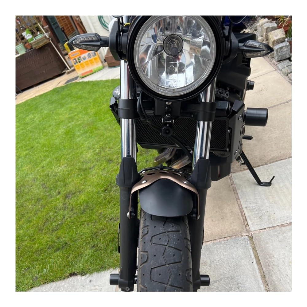 Schutzblech hinten Motorrad Cafe Racer Kotflügel Vorne Chopper Schlamm Klappe Verkleidung Splash Kotflügel Für Tr&iumph Für Bo&nneville Scrambler T100 T120 2001-2016 Auto & Motorrad