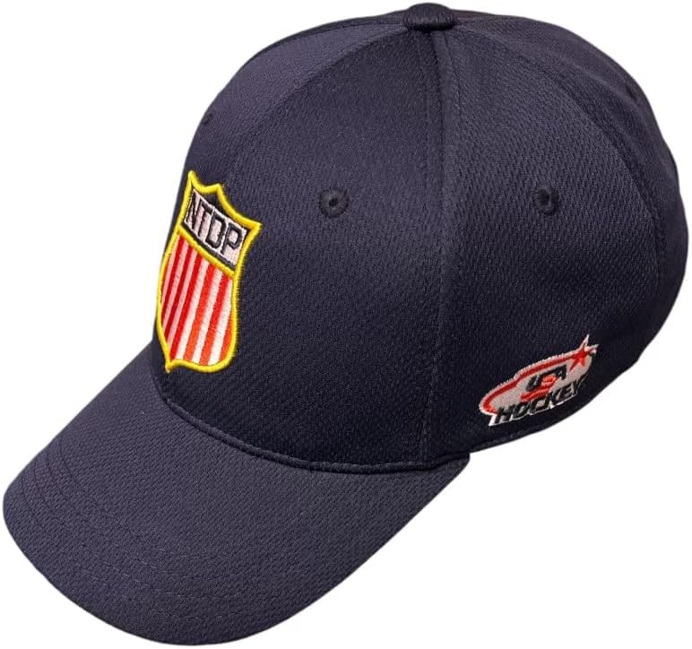 US Hockey NTDP Shield Logo Navy Hat Cap | Premium Quality, Comfort & Style | Cotton | Fan Gear Limited Edition | Officially Licensed Apparel - Image 2