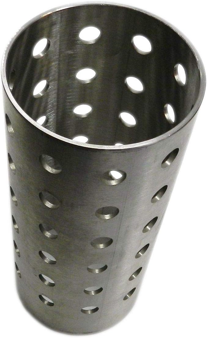 Flask Perforated 4" x 9" Vacuum Casting Flask Stainless Steel Wall Thickness 1/8"