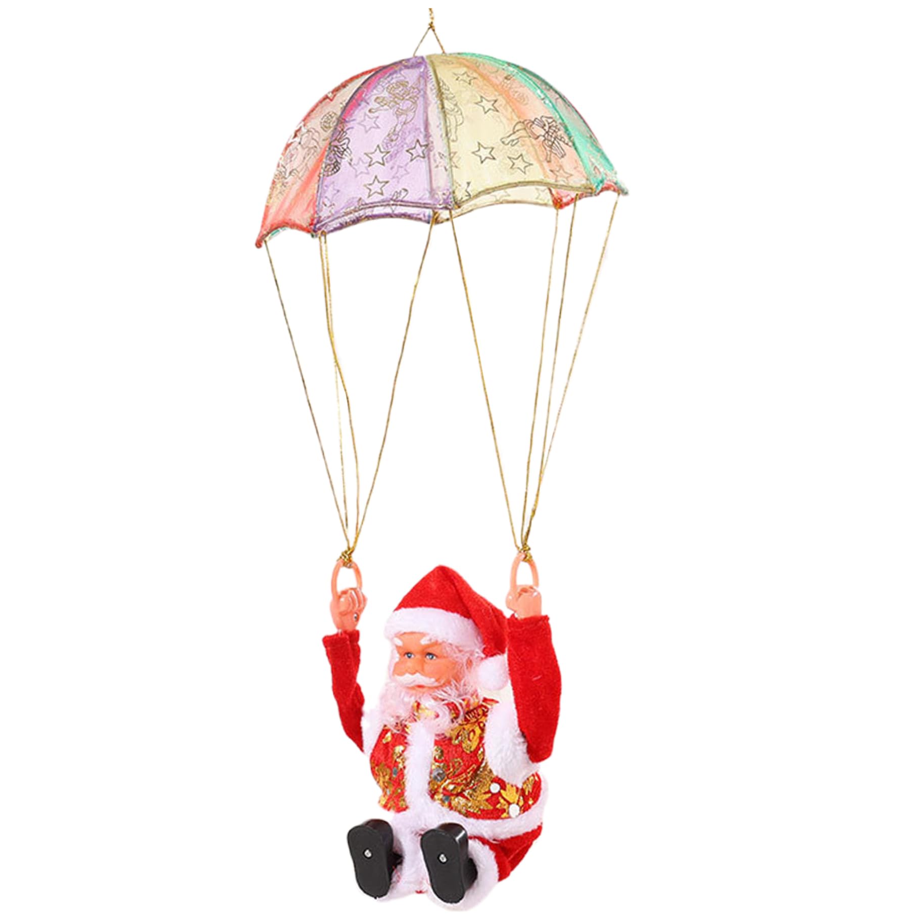 Jouets de Noël parachute pour décorer le salon et amuser les enfants à la maison
