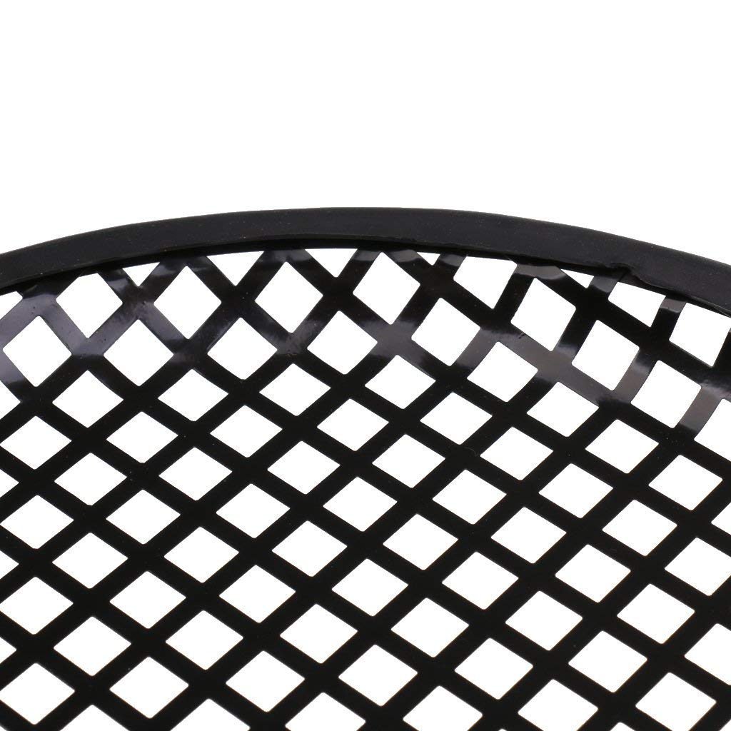 X AUTOHAUX Grille de Protection en métal pour Caisson de Basses Noir 30,5 cm X AUTOHAUX Grille de Protection en métal pour Caisson de Basses Noir 30,5 cm