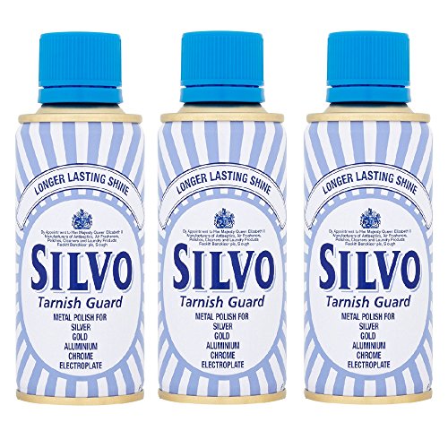 Silvo Tarnish Guard Silver Polish Liquid - 175 Ml Pack Of 3