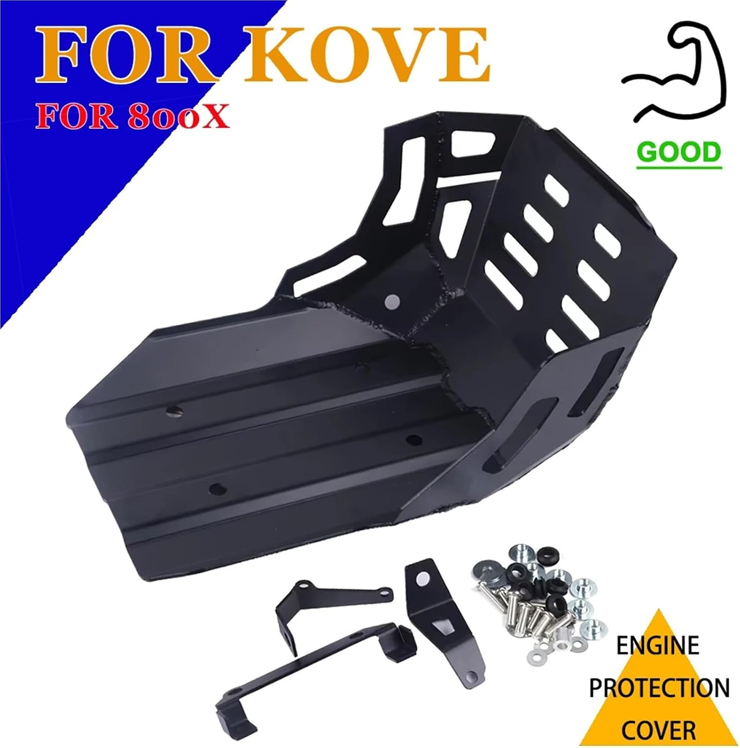 for KOVE 800X 800 X Colove Motorcycle Skid Plate Engine Bash Guard Belly Pan Protector Off-Road Accessories