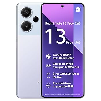 Xiaomi Redmi Note 13 Pro+ 5G 512GB Aurora Purple : Amazon.de