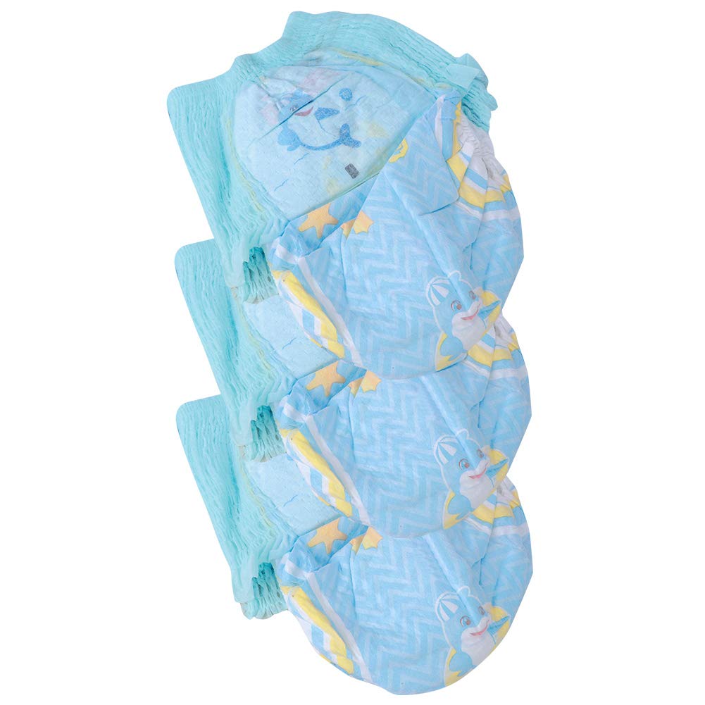 3pcs Pañales de Natación Infantiles Reutilizables, Secos y Súper Absorbentes para el Recién Nacido, con Elasticidad de 360 ​​°, Cerca del Cuerpo, Protege la Piel (XXL 15 kg o más)