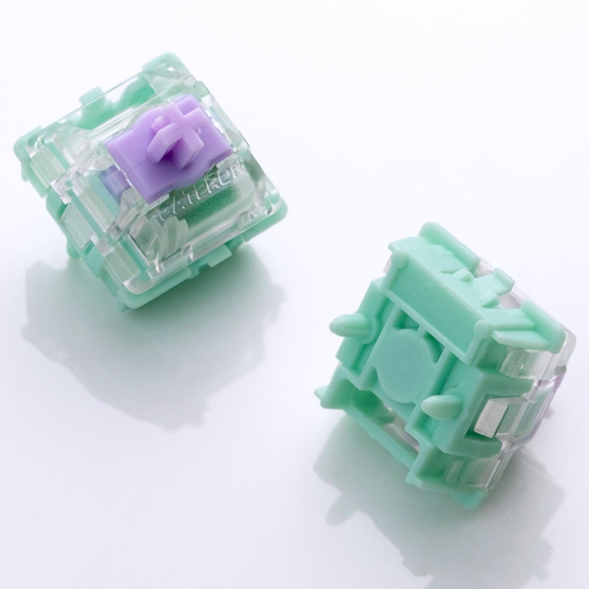 OOCTPK Chilkey WS Dash HE Magnetic Switches 70Pcs - Hall Effect Linear Switch with POM Stem, Customizable Actuation, Factory Lubed, Compatible with Wooting/SteelSeries/Corsair/Rakka Keyboard (70Pcs)