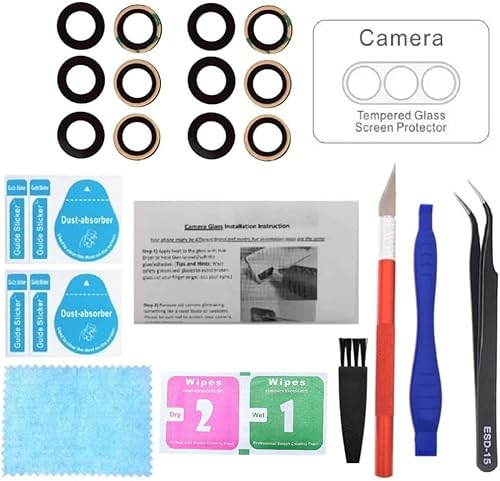 Miniatura 2 de 2 lentes de cámara trasera PHONSUN de repuesto con adhesivo para Samsung Galaxy A54 5G SM-A546U A546